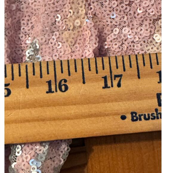 ASOS Ever New sequin drape mini dress in pastel ombre - Picture 7 of 10